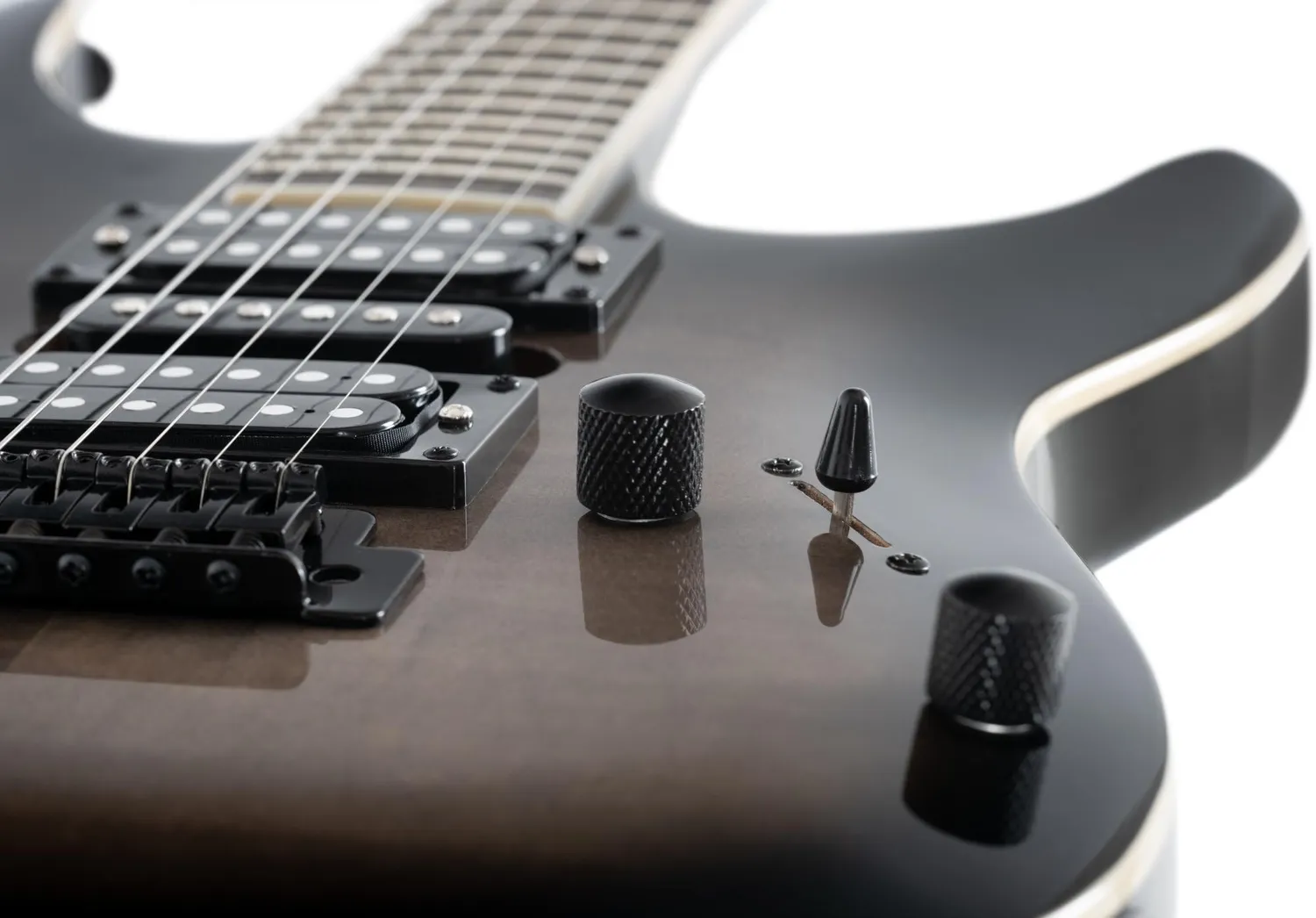 Rocktile Pro J150-TB E-Gitarre Transparent Black