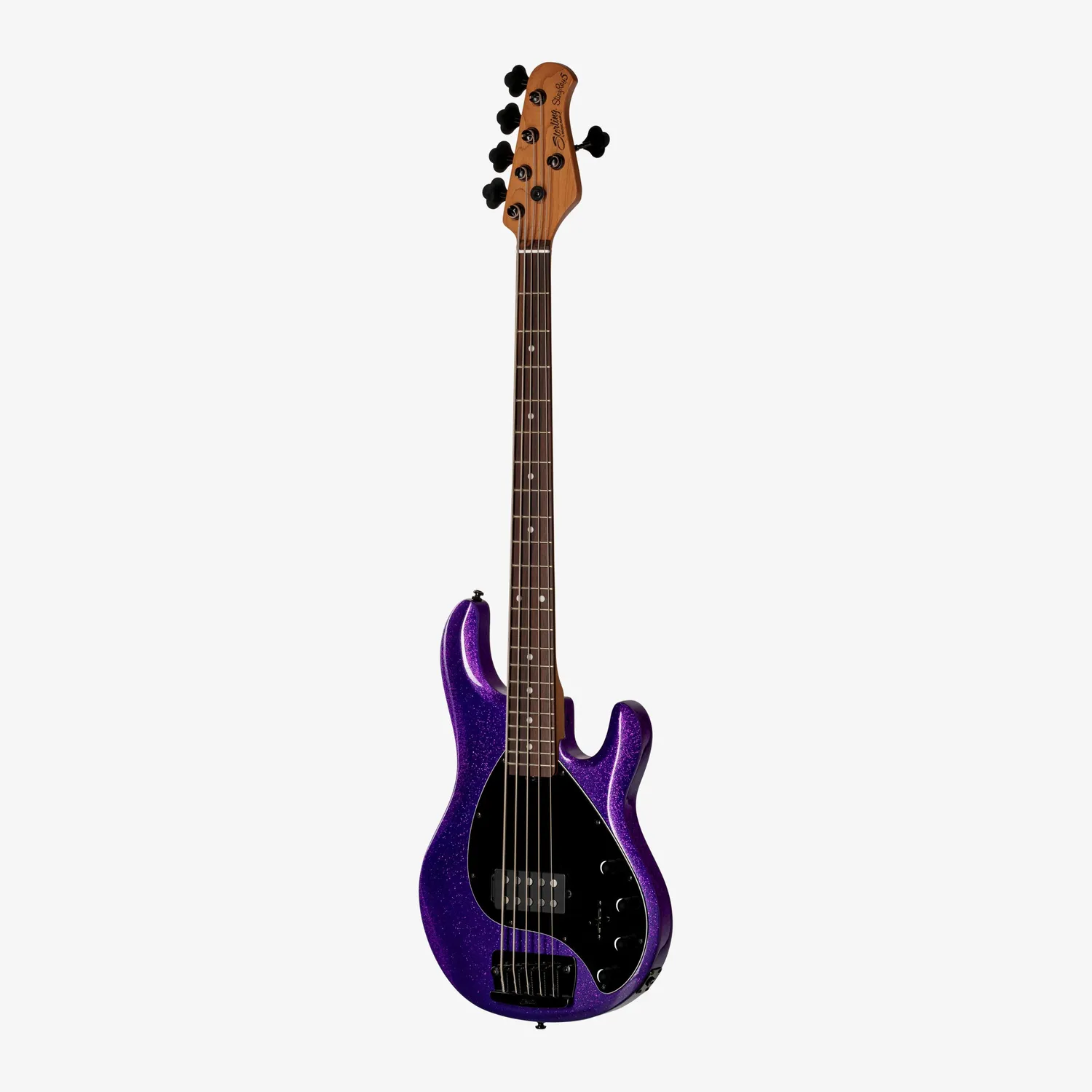 Sterling Standard StingRay RAY35 E-Bass Purple Sparkle 5-saitig