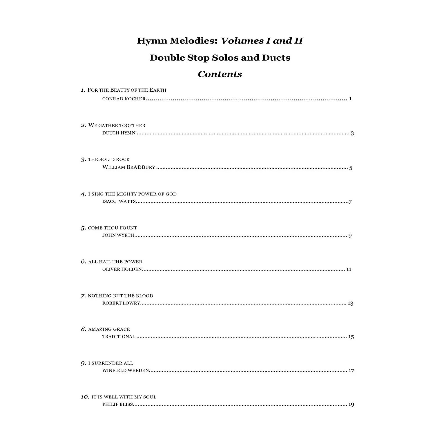 Shar Music Yasuda Hymn Melodies Noten Bratsche Download Vol.2