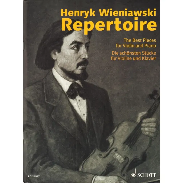 Schott Wieniawski Repertoire Violin-Noten Klavier