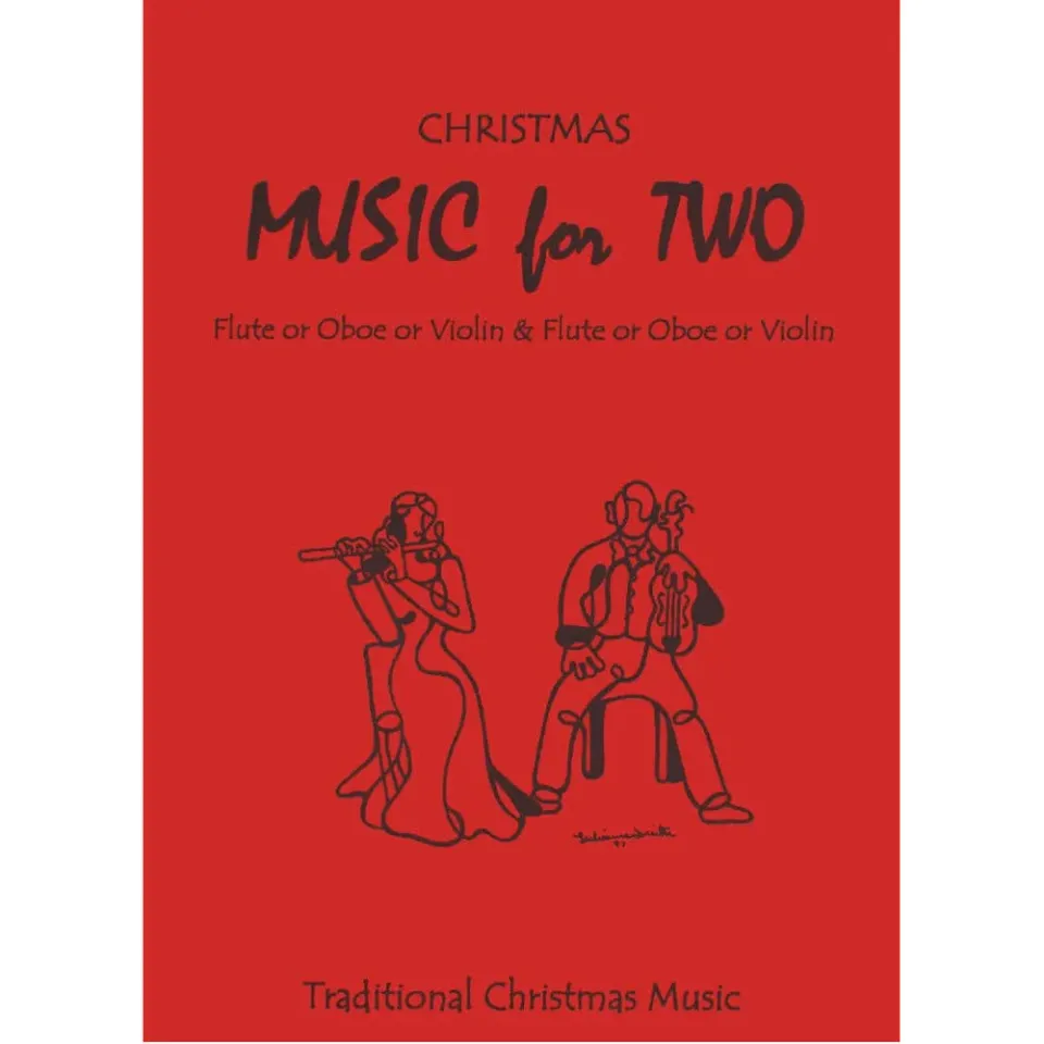 Music for Two Violins Weihnachten Noten 2 Violinen
