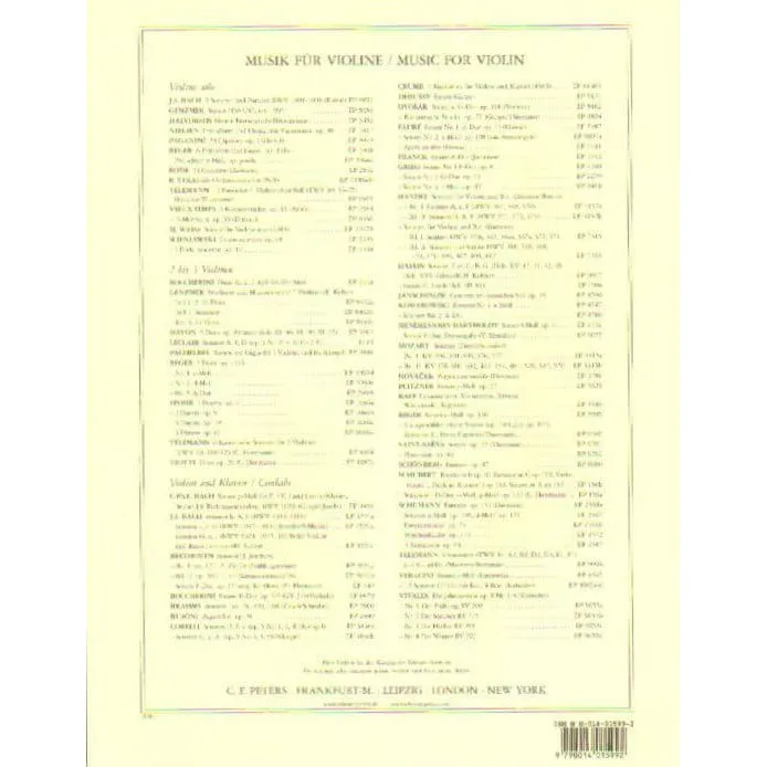 Shar Music Beethoven Zwei Romanzen Op. 40 und 50 Noten Violine Klavier