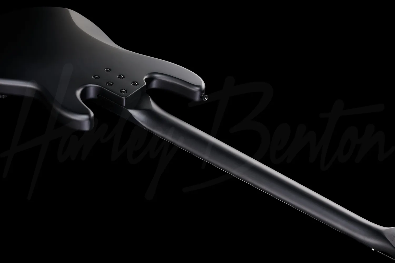 Harley Benton MB-5LH 5-Saiter E-Bass Linkshänder Satin Black