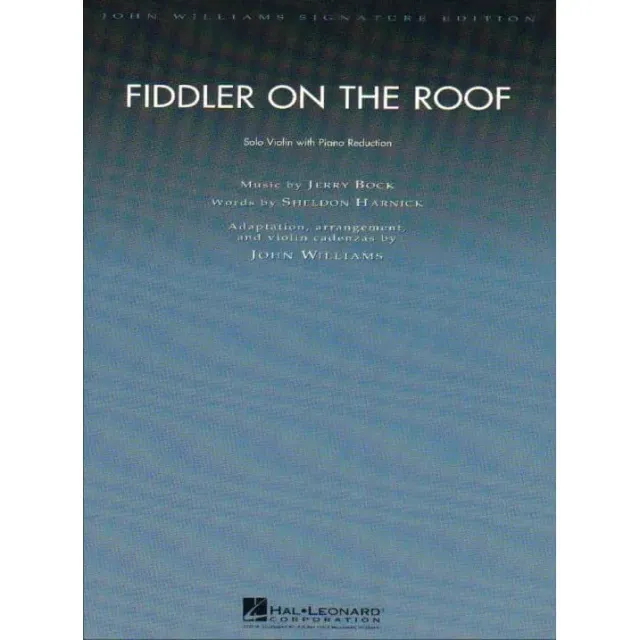 Shar Music Fiddler on the Roof Violinnoten Williams Klavier