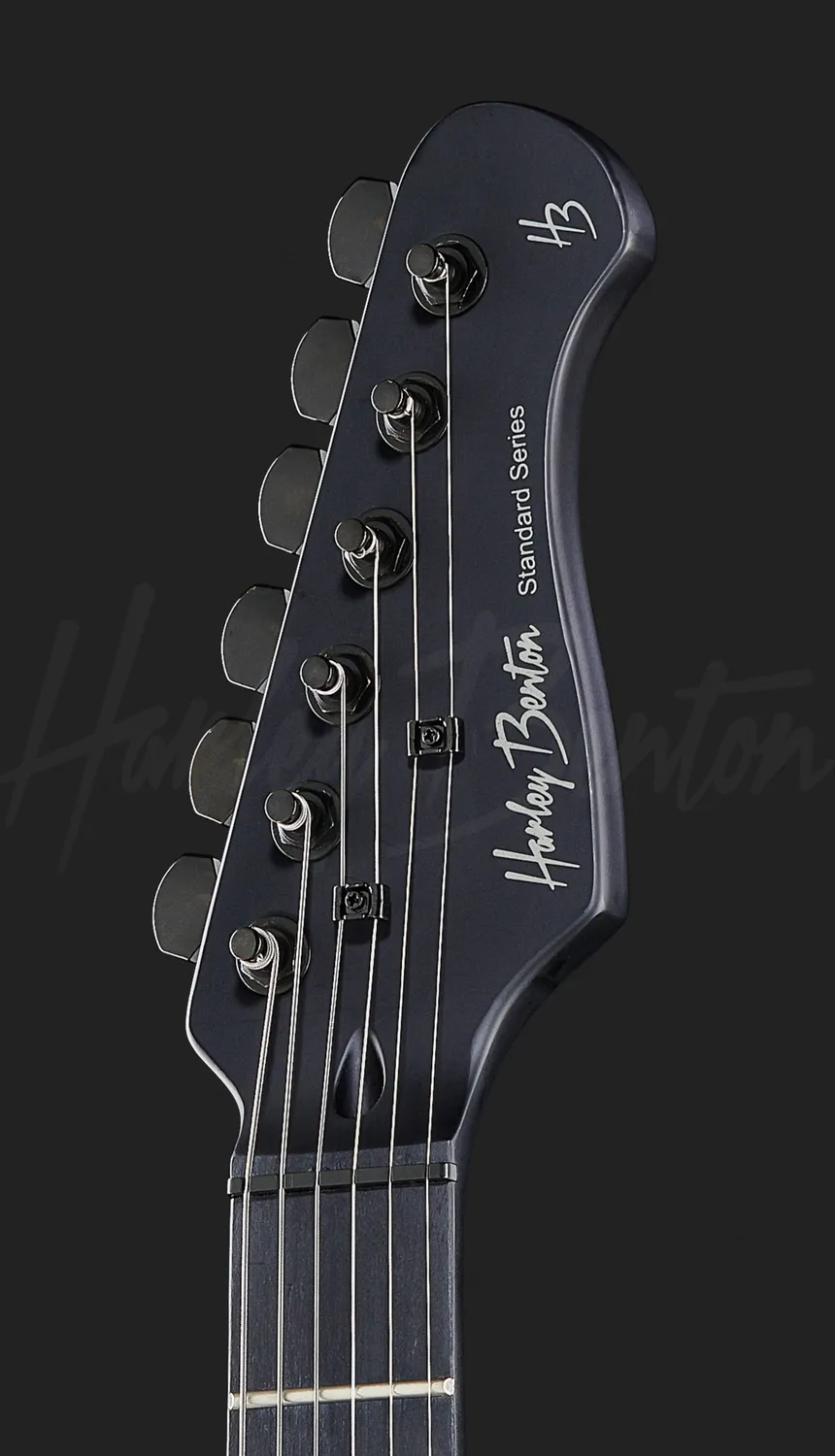 Harley Benton Student ST-20HH Active E-Gitarre Schwarz