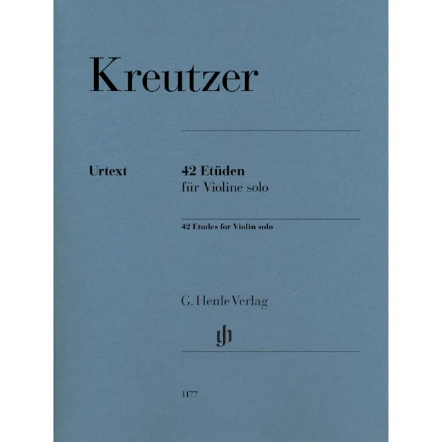 Henle Kreutzer 42 Etüden Violinnoten Urtext
