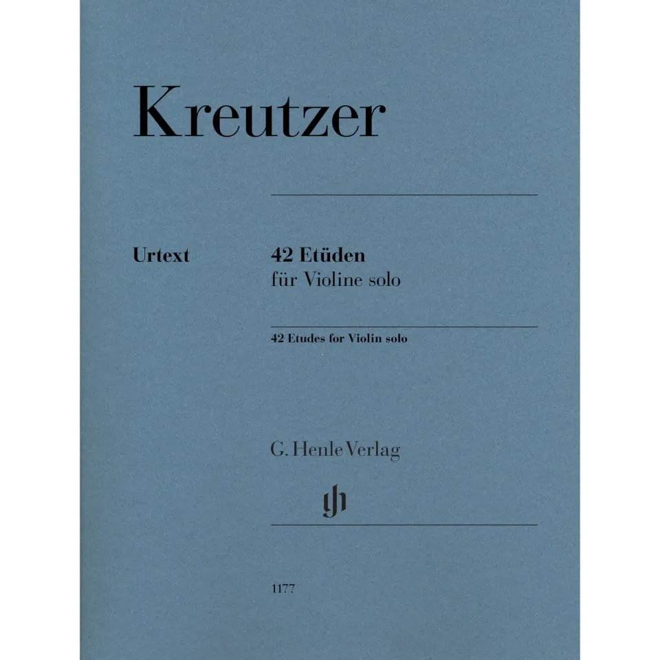Henle Kreutzer 42 Etüden Violinnoten Urtext