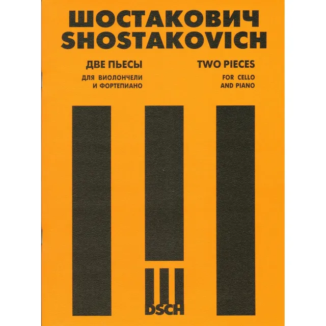 DSCH Schostakowitsch Two Pieces Noten Cello