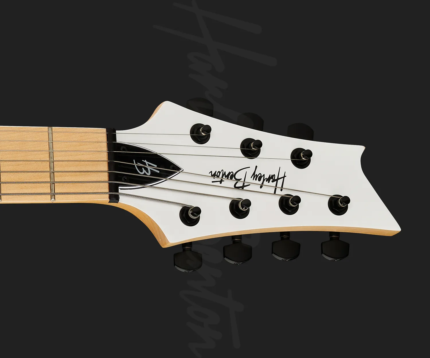 Harley Benton Rock R-457MN LH E-Gitarre 7-saitig weiß Linkshänder