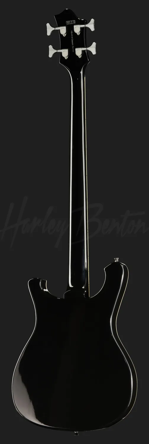 Harley Benton RB-414BK Tribute E-Bass Schwarz Singlecoil