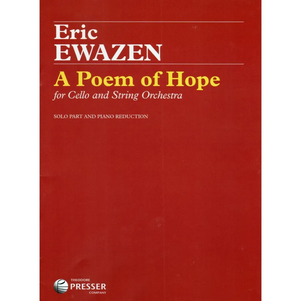 Ewazen A Poem of Hope Cellonoten für Cello und Klavier