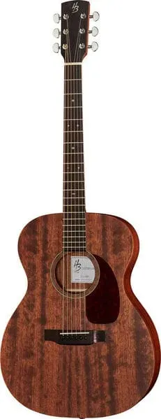 Harley Benton Custom Line CLA-15M Westerngitarre Mahagoni