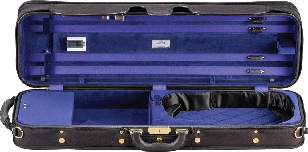 Jakob Winter Premium Geigenkoffer 4/4 Grün Holz