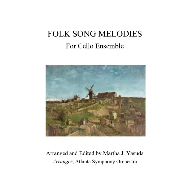 Yasuda Folk Song Melodies Cello Ensemble Noten Download 21 Stücke