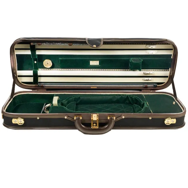 Musafia Luxury Classic Geigenkasten blau Seide
