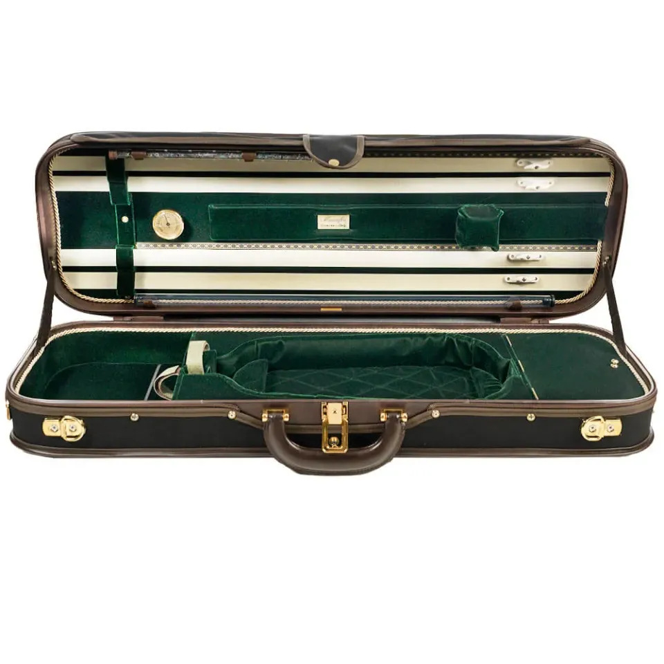 Musafia Luxury Classic Geigenkasten blau Seide