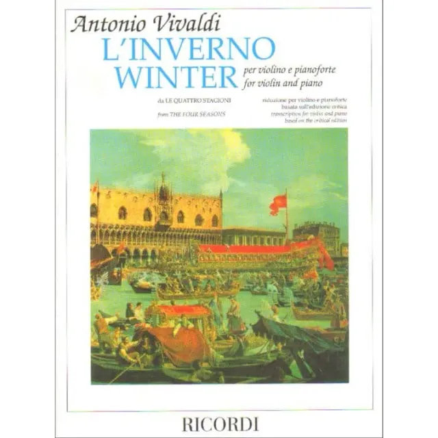 Ricordi Vivaldi Winter RV 297 Noten Violine Klavier advanced