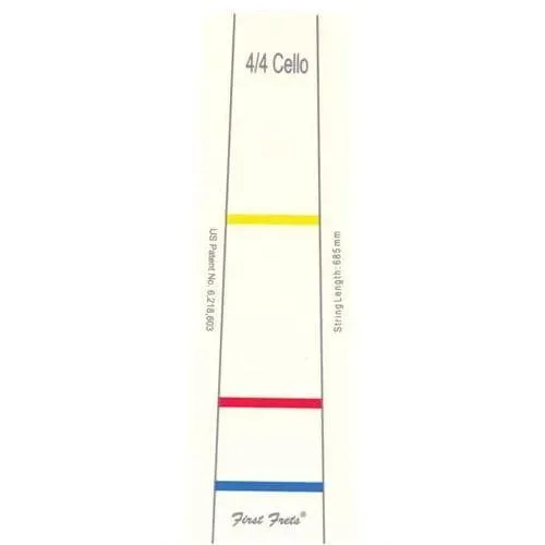 First Frets Cello Griffband 4/4 Erste Lage