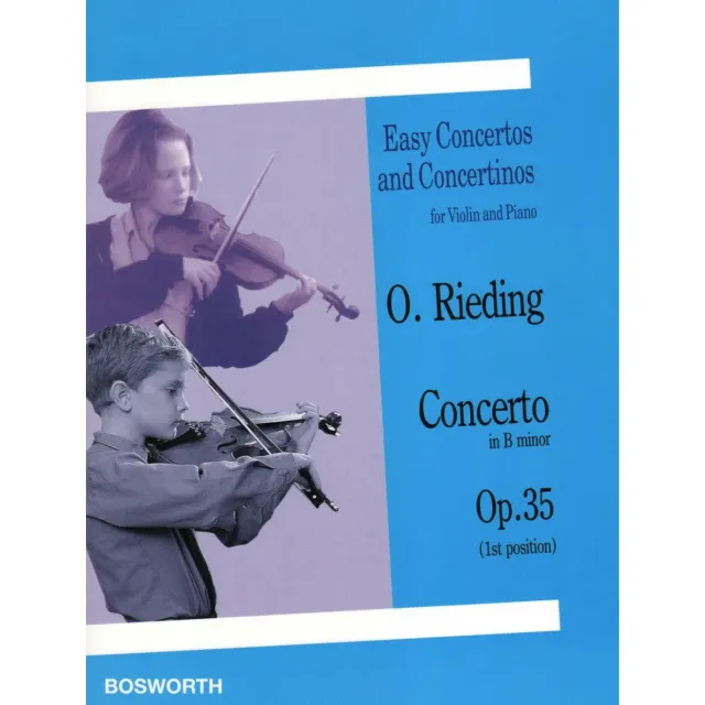 Bosworth Rieding Konzert h-moll op. 35 Violine Klavier Noten
