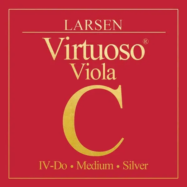Larsen Virtuoso Viola C-Saite medium Nylonkern silber