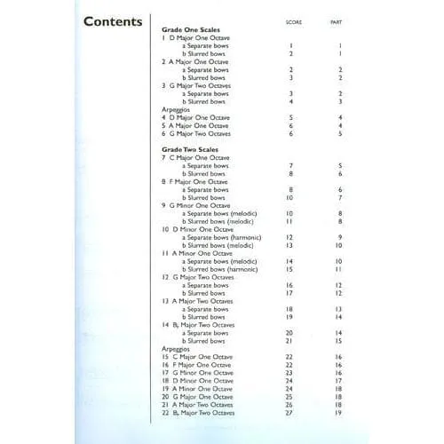 Bosworth Glasser Don't Fail Your Scales Noten Violine 1-2