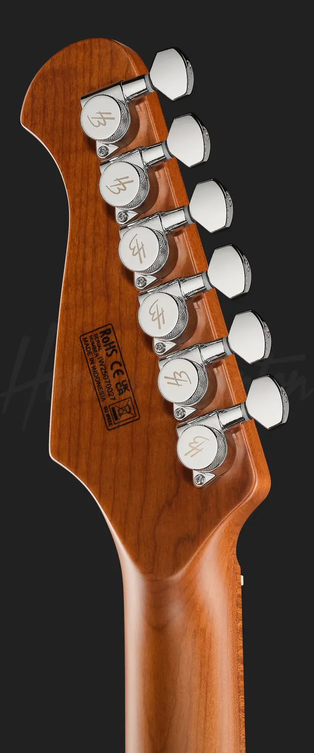 Harley Benton Progressive Fusion-IV HSS E-Gitarre Blue Burst