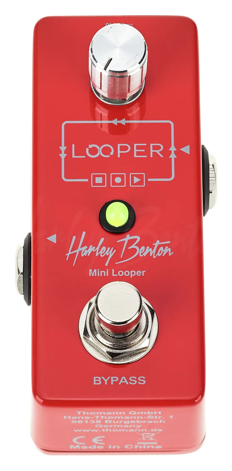 Harley Benton Mini Looper Effektpedal 10 Minuten