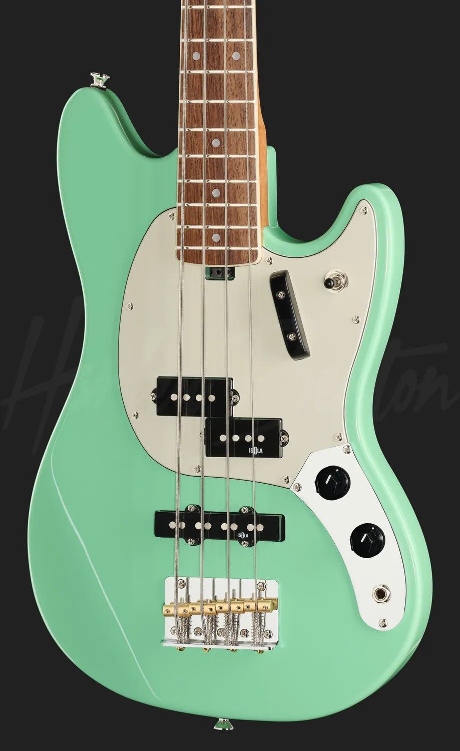 Harley Benton MV-4MSB E-Bass Seafoam Green Shortscale