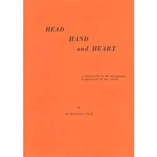 Shar Music Head Hand and Heart Cellobuch für Cellisten
