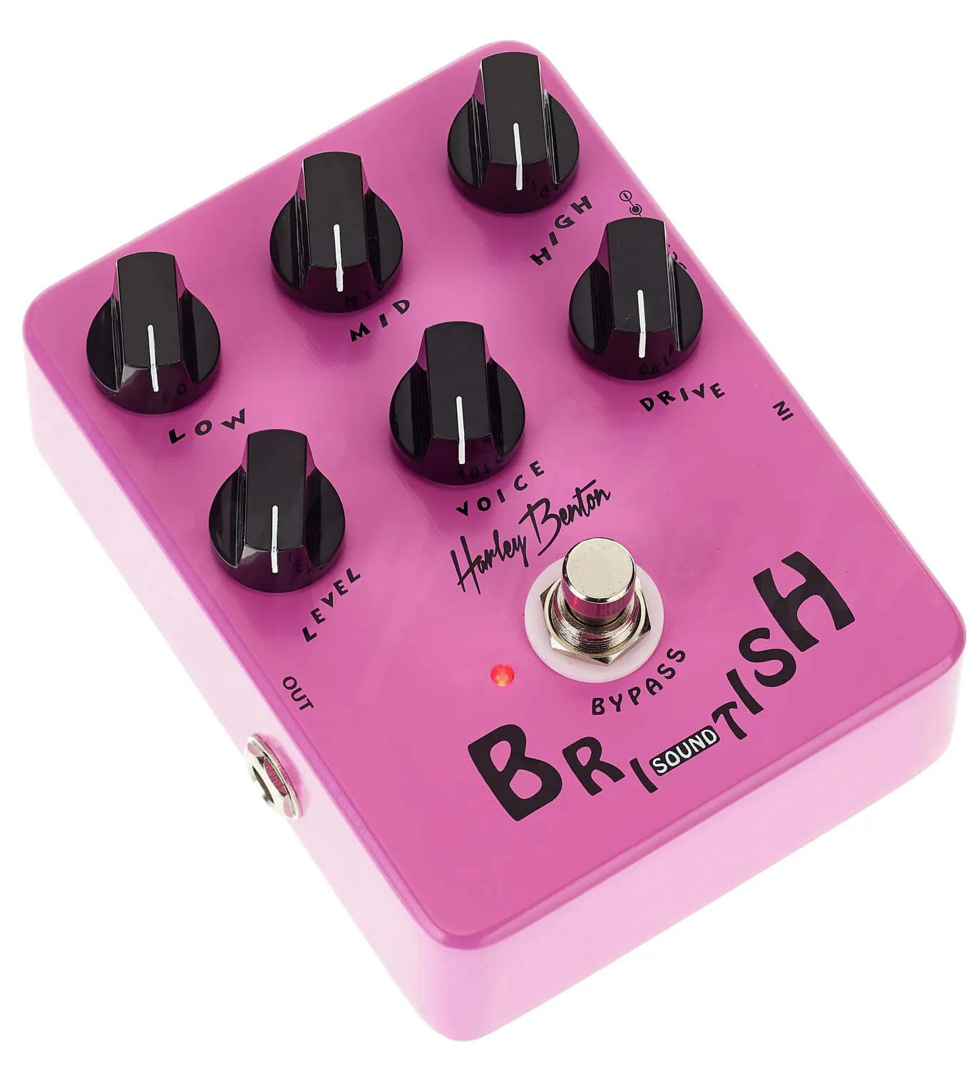 Harley Benton TrueTone British Effektpedal Overdrive britisch