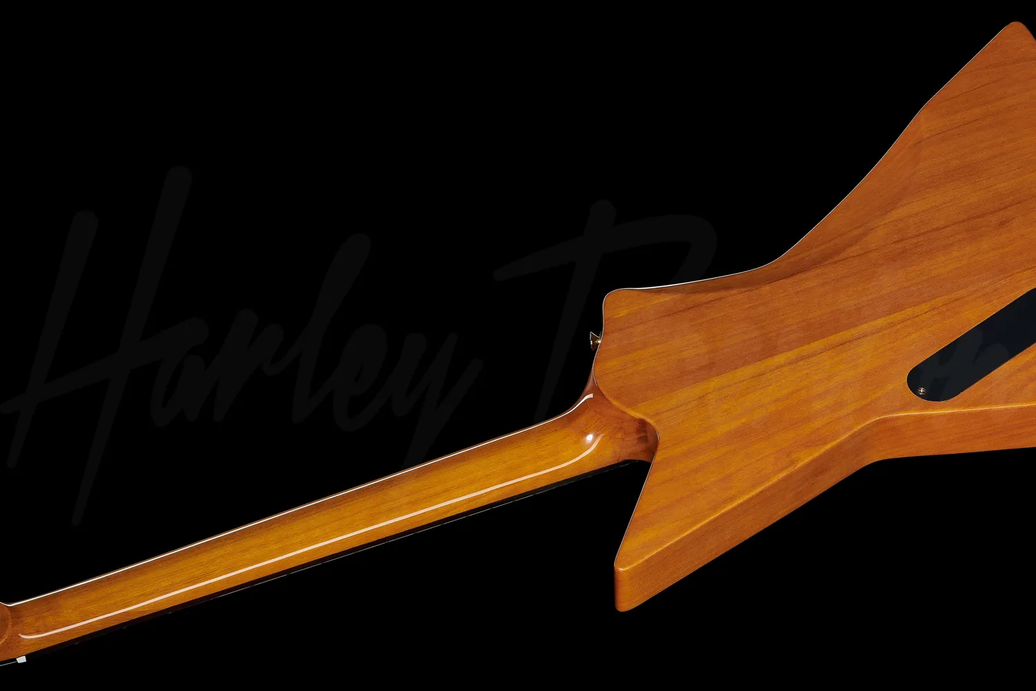 Harley Benton EX-76 Classic E-Gitarre Antik Natur Ebenholz