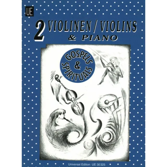 Shar Music Radanovics Gospels Spirituals Noten 2 Violinen Klavier