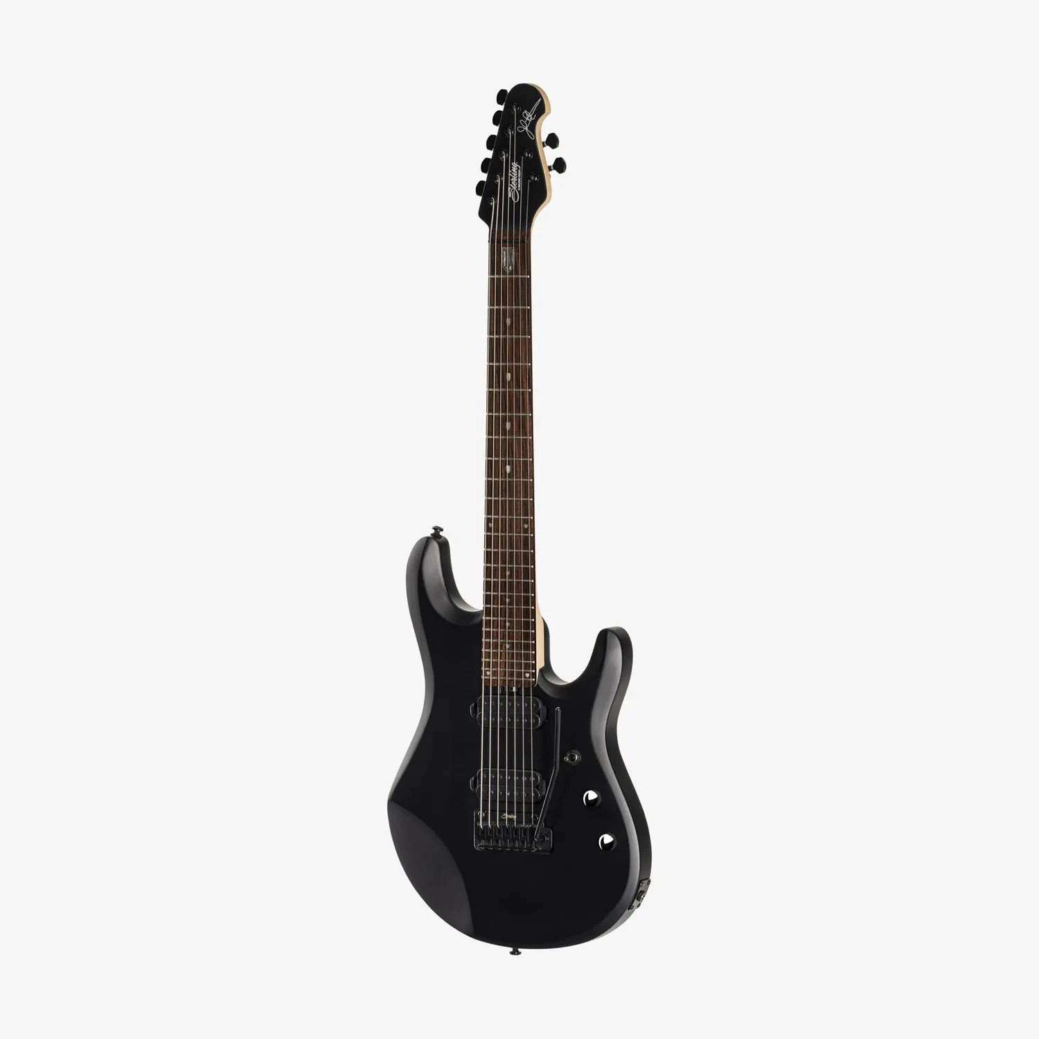 Sterling Artist JP70 E-Gitarre 7-saitig Stealth Black