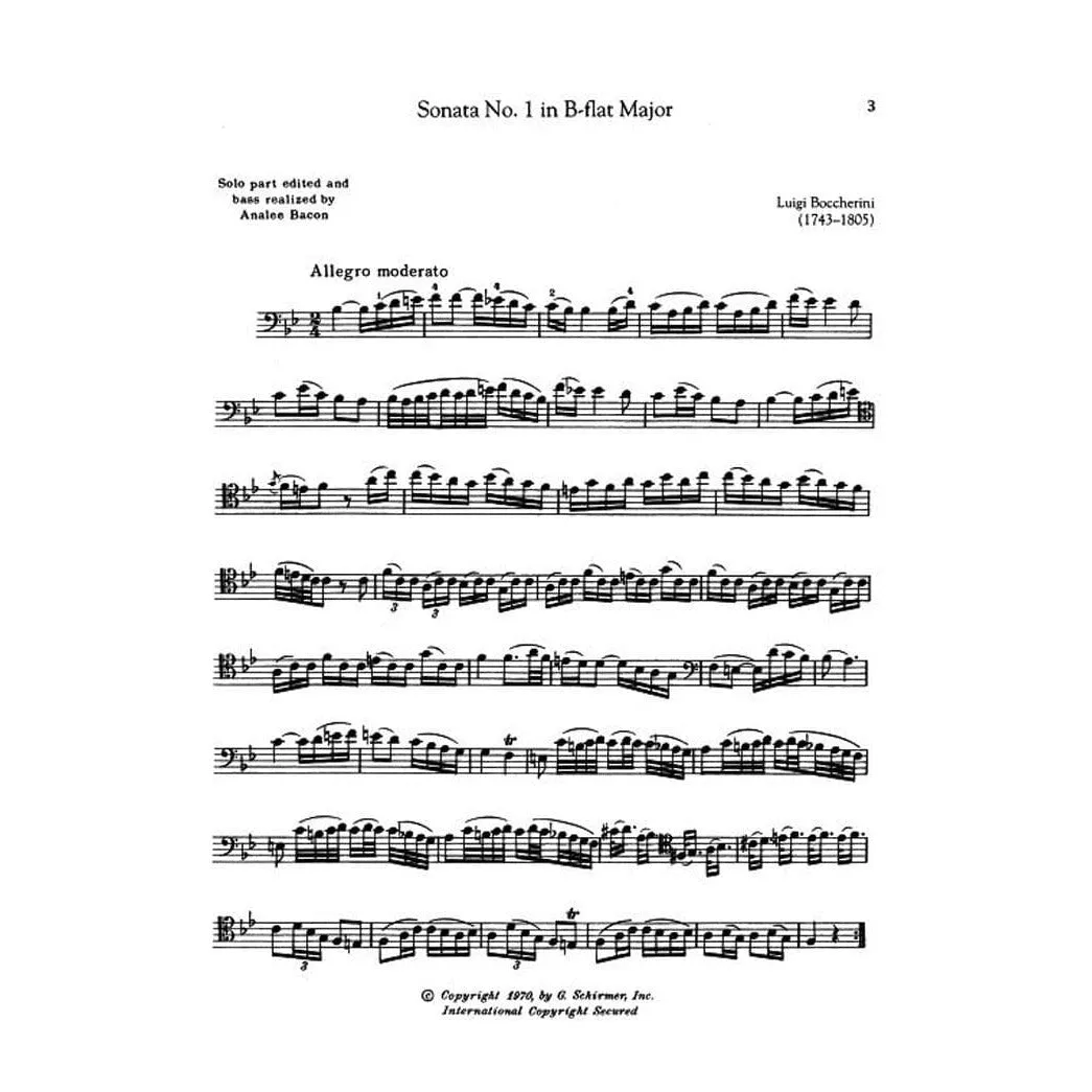 Schirmer Cello Classics Noten Cello 16 Stücke Sammlung