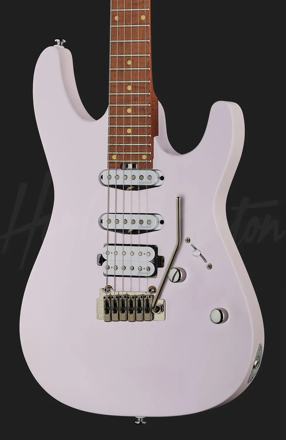 Harley Benton Fusion-III HSS E-Gitarre Shell Pink Tremolo