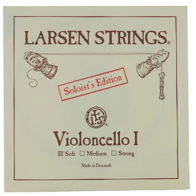 Larsen Soloist Cello A-Saite 4/4 Legierung fokussiert