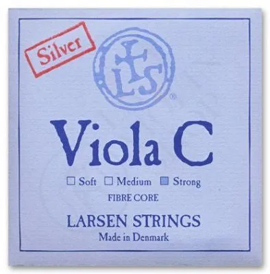 Larsen Viola Bratschensaite C stark silber