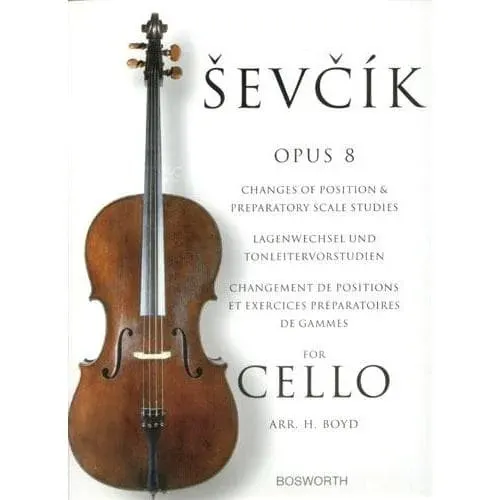 Bosworth Sevcik Lagenwechsel Etüden Noten für Cello