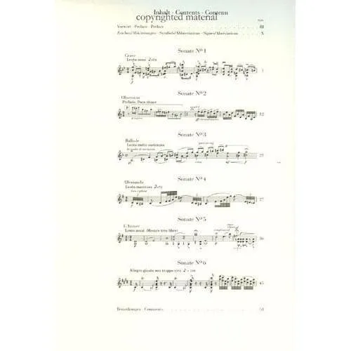 Henle Ysaÿe 6 Sonaten Op. 27 Violine solo Urtext