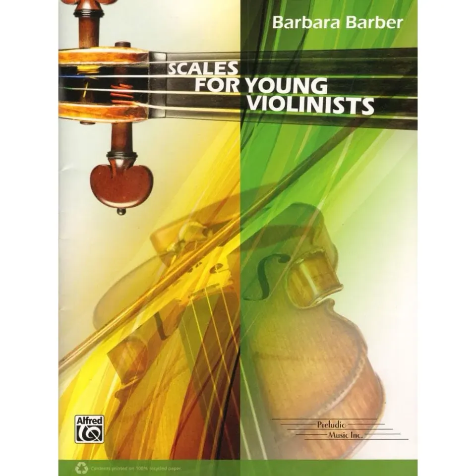 Barber Scales for Young Violinists Noten Violine Alfred