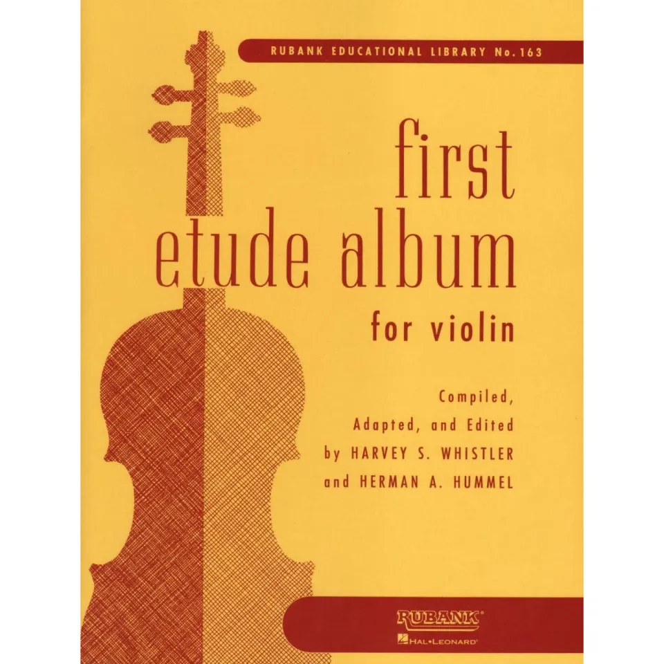 Whistler First Etude Album Violin-Noten 60 Etüden erste Lage