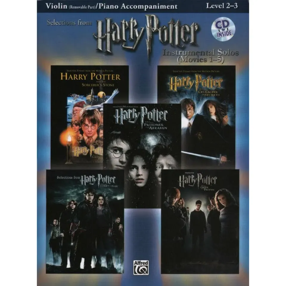 Alfred Harry Potter Instrumental Solos Geigennoten mit CD