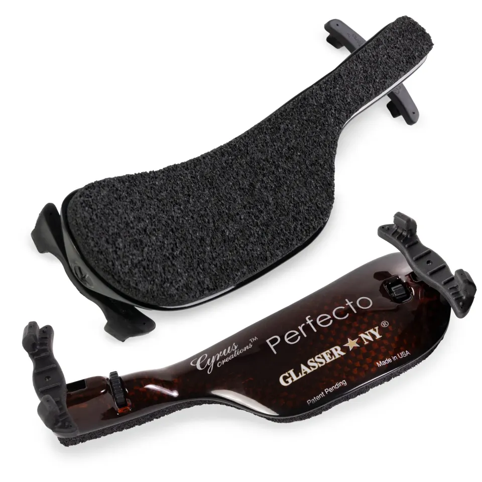 Shar Music Glasser Perfecto Schulterstütze Geige Carbon Medium