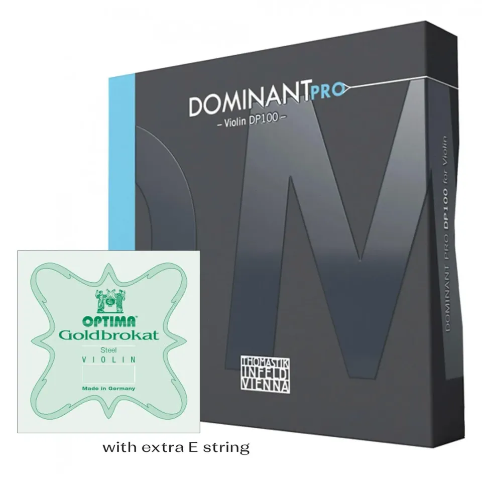 Thomastik Dominant Pro Violin Saitensatz 4/4 Goldbrokat E