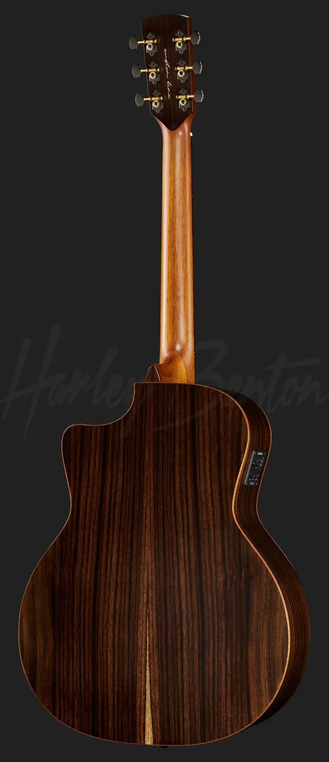Harley Benton Custom Line CLG-70ASR CE Westerngitarre Natur vollmassiv