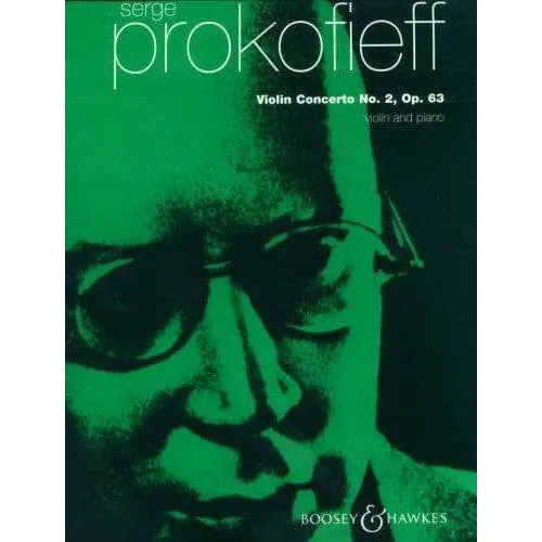 Boosey Prokofiev Konzert Nr. 2 g-Moll Op. 63 Violinenoten