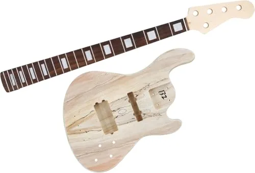 Rocktile JBH5-Style E-Bass Bausatz 5-saitig Paulownia