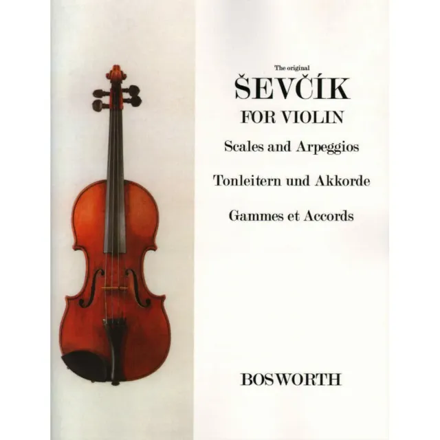 Shar Music Sevcik Tonleitern Arpeggien Violinenoten Bosworth