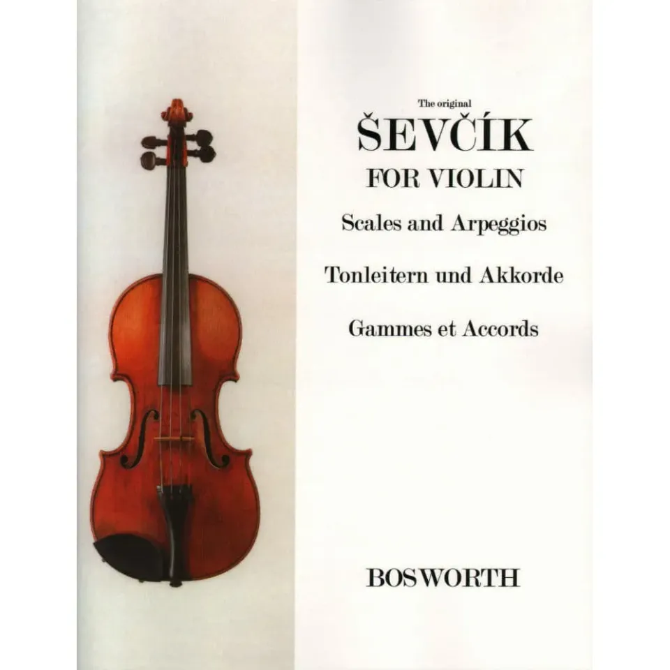 Shar Music Sevcik Tonleitern Arpeggien Violinenoten Bosworth