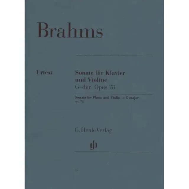 Shar Music Henle Brahms Sonate G-Dur Op.78 Noten Violine Klavier